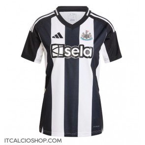 Newcastle United Prima Maglia Femmina 2024-25 Manica Corta